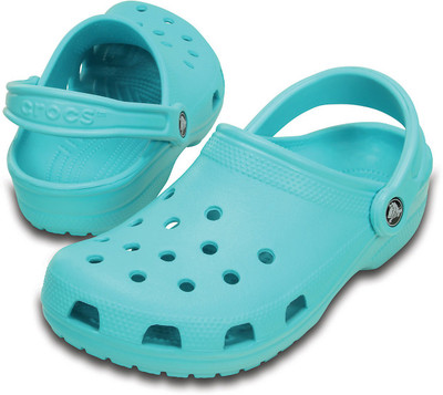 Crocs Women Blue Clogs