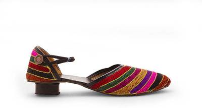 Indiangiftemporium Women Maroon Heels