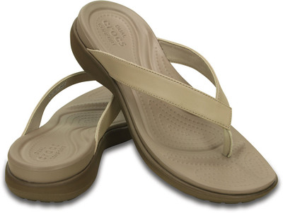 

Crocs Women Beige Flats