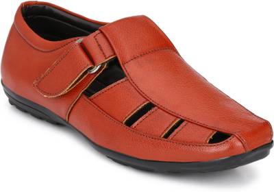 HNT Men Tan Sandals