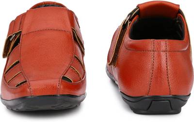 HNT Men Tan Sandals