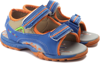 Kids Ville Boys & Girls Sports Sandals, Blue beige