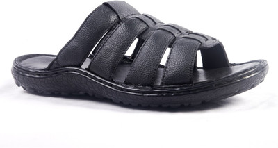 

LeCobbs Men Black Sandals