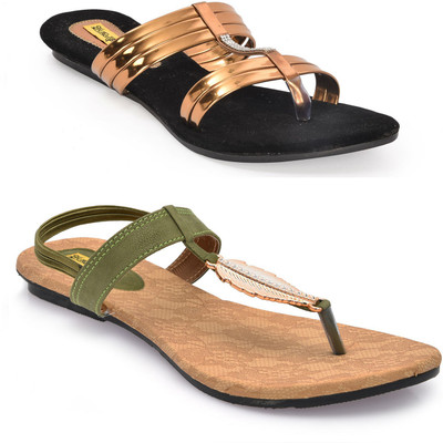 

Indirang Women Multicolor Flats