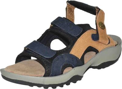 Strive Men Black Sandals