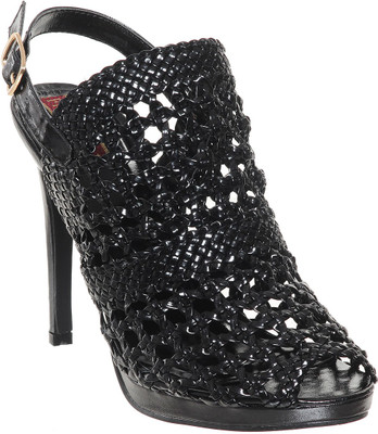 

Flat n Heels Women Black Heels