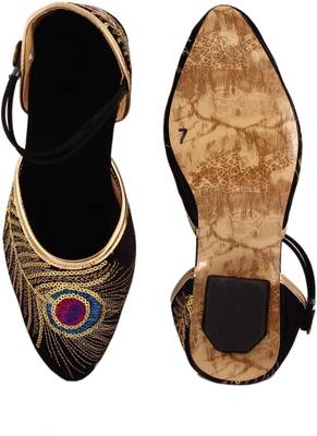 Rangmor Women Black Heels