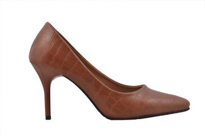 Shuberry Women Tan Heels