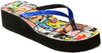 

Myra Women Blue Wedges