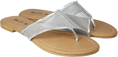 

Inc.5 Women SILVER Flats