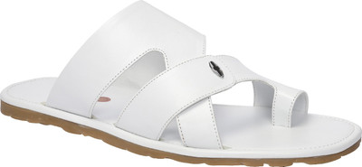 

Shoe Bazar Men White Sandals