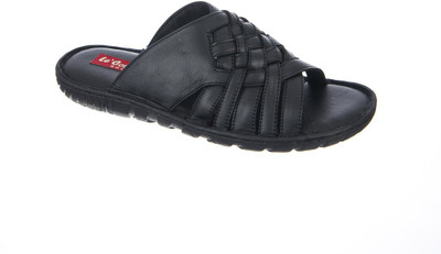 

LeCobbs Men Black Sandals