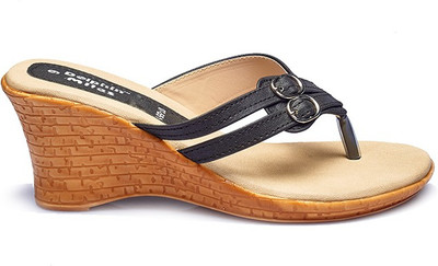 

Dolphin Miles Women Black Wedges