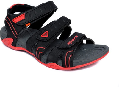 

Sparx Men Black Sports Sandals