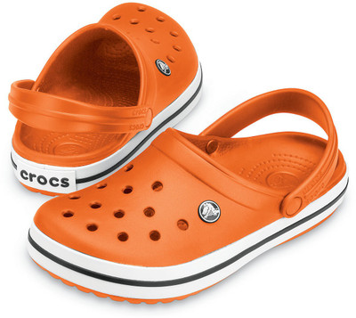 

Crocs Women Orange Clogs