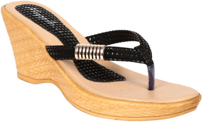 

Adorn Women Black Wedges
