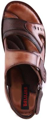 Balujas Men Black Sandals
