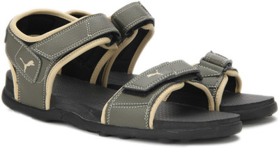 

Puma Men Sharp Green-Golden Yellow Sports Sandals