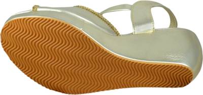 Leatherwood1 Women Gold Heels