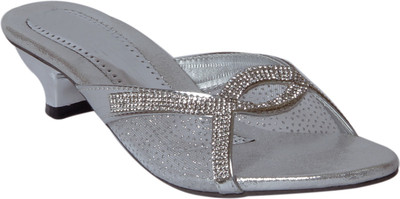 

Footshez Women Silver Heels