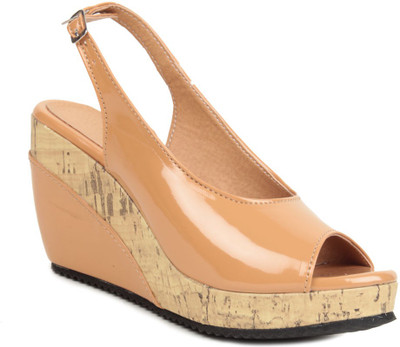 

Bruno Manetti Women Beige Wedges