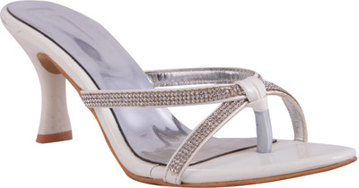 

Adorn Women White Heels