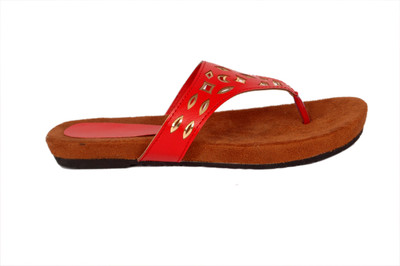 Bora Bora Women Red Flats