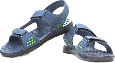 Puma Men dark denim-macaw green Sports Sandals