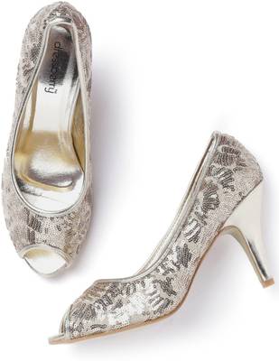 Dressberry Women Gold Heels