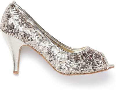 Dressberry Women Gold Heels