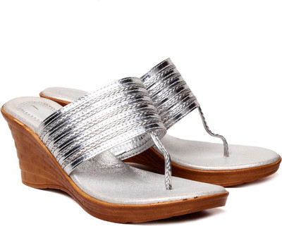 

Nell Women Silver Wedges