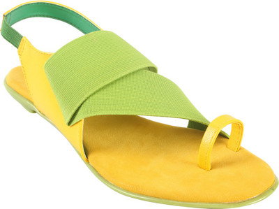 

Zachho Women Yellow Flats