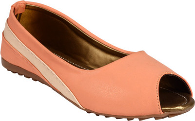 

Jade Women Peach Flats