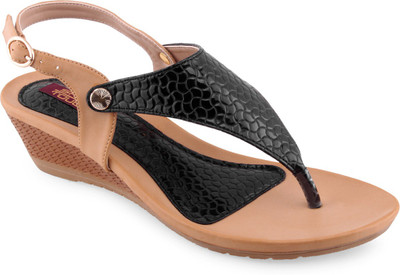 

Shuz Touch Women BLACK Wedges