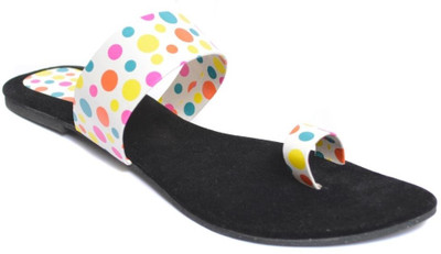 

Indirang Women White Flats