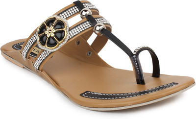 

Moonwalk Women Black Flats