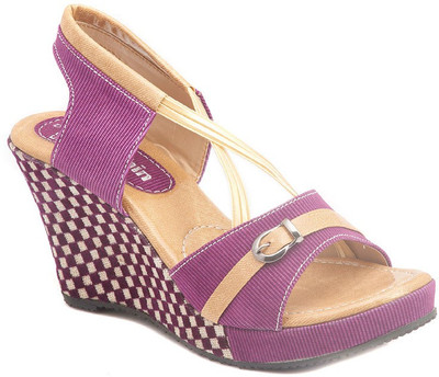 

Dolphin Miles Women Purple Wedges