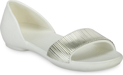

Crocs Women Off white Flats