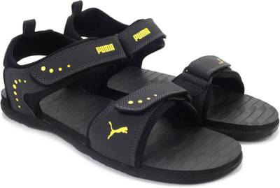 Puma Men Dark Shadow-Dandelion Sports Sandals