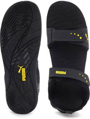 Puma Men Dark Shadow-Dandelion Sports Sandals