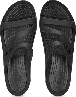 

Crocs Women Black Sports Sandals