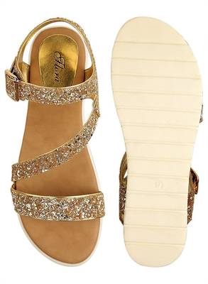 Flora Women 31,Gold Heels