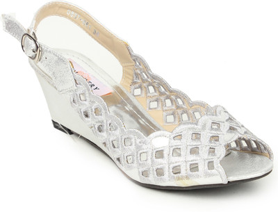

Pede Milan Women Silver Wedges