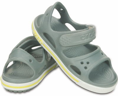 

Crocs Boys Sports Sandals, Concrete