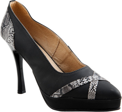 

Adorn Women Black Heels