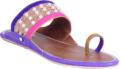 

Royal Collection Women Purple Sandals