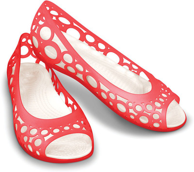 

Crocs Women Red Flats