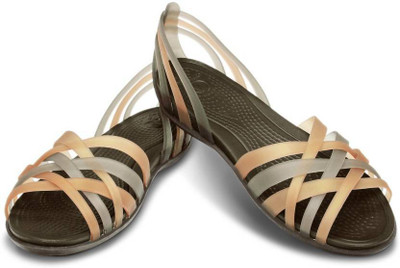 

Crocs Women Brown Flats