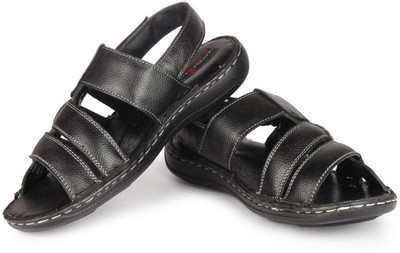 

K2 Leather Men Black Sandals