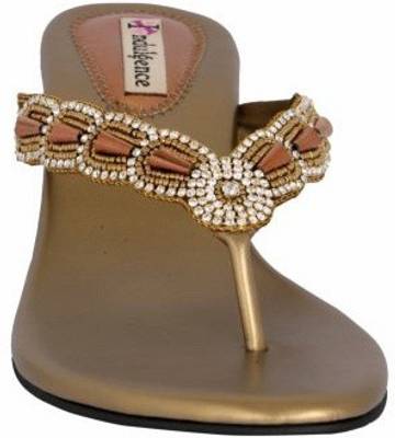 Indulgence Women Antiquegold Heels